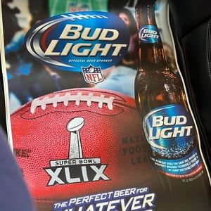 New Bud light Super Bowl poster